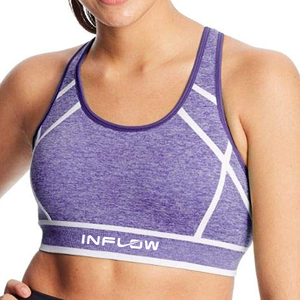 Fitness Sports Bra Servicio OEM Unisex Adultos Peso ligero Sólido Secado rápido Transpirable One Shoulder Crop Sports Bra - Product Image 2