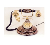 Reproduction antique maison décorative vieux téléphone laiton Antique vieux téléphone vieux téléphone à bas prix