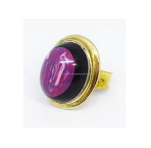 Anillo redondo con forma de dedo para mujer, joyería de piedras preciosas, anillos, pendientes, joyería de moda, collar, accesorios, pulsera - Product Image 1