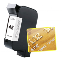 Cartuccia d'Inchiostro UniPlus 45 Tij a Rapida Asciugatura per Stampante a Getto d'Inchiostro F0L13B FOL13B B3F58A B3F58B per Stampante Tij 25