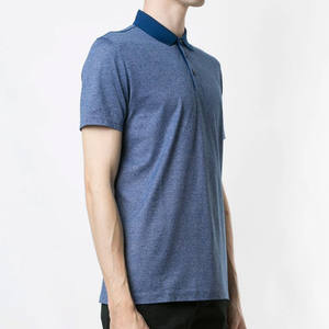 Polo de calidad superior para hombre, ajuste Regular, 3 botones, cuello cerrado, Material elástico de tacto suave, polos cómodos - Product Image 2