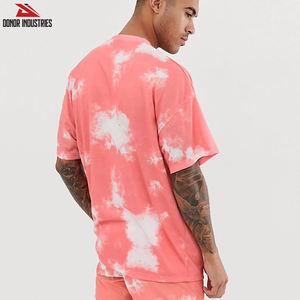 Camisetas de ocio para hombre con estampado de tinte alto para hombre, de 2 piezas conjunto de verano, conjuntos de manga corta, ropa de calle, estilo de talla grande XL para adultos - Product Image 3