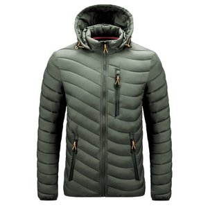 Latest Winter Warm Padded Bubble Jackets Custom Print Sublimation Quilted Down Coat Cheap Price Men Puffer Jacket - Product Image 6