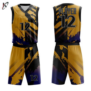 Ensemble d'uniformes de basketball unisexe 2025 réversibles, anti-UV, séchage rapide, respirants, haute qualité, grandes tailles, prix de gros - Product Image 5