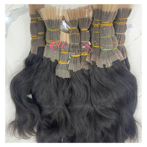 แคมโบเดียนผมแท้จากเรมี่เครื่องจัดแนวหนังกำพร้าผมปลอมสองชั้นแบบไม่ผ่านกระบวนการ - Product Image 5