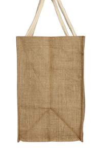 Sacs de shopping en jute écologiques imprimés sur mesure, fermeture éclair personnalisée, couleur personnalisée, pour femmes - Sacs du premier fabricant indien - Product Image 6
