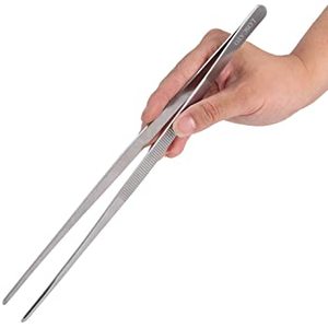 Pince à épiler droite et longue de 27 cm, fabriquée directement en usine, en acier inoxydable, pour Aquarium, personnalisée, Offre Spéciale - Product Image 6