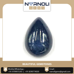 Oval Cut Faceted <b>Blue</b> <b>Sapphire</b> Loose Gemstones Matched Pair Sparkling Deep Royal Crystals Parcel for Custom Stud Earring Mounts - Product Image 2