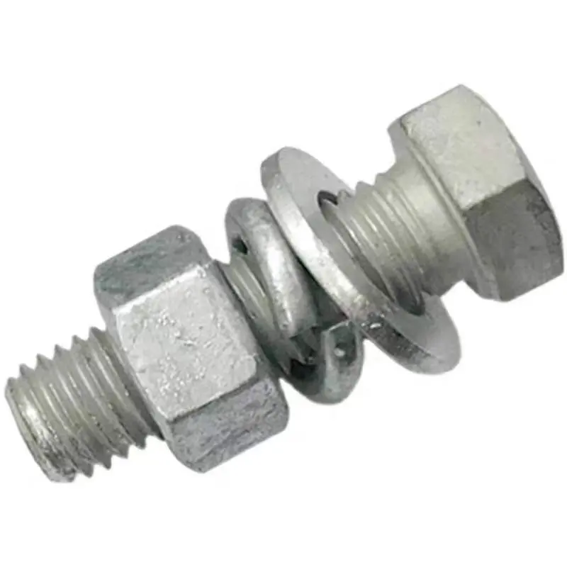 hex bolt nut set stainless steel different types of bolts and nuts DIN933 Steel Hex Head Bolt