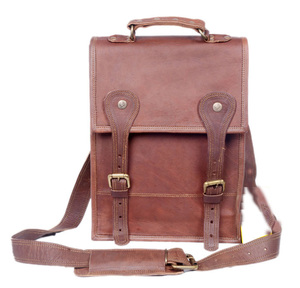 Bolso de Cuero Genuino Lowell Designer Craft, Estilo Clásico con Cierre de Solapa, Correa para el Hombro, Unisex, Duradero, para Uso Diario - Product Image 2