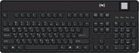 Biyometrik Parmak İzi Tarayıcılı Yeni Güvenlik Klavyesi USB Tam Boy Tak Çalıştır Cherry Switch'li Alüminyum + ABS Multimedya Tuşları