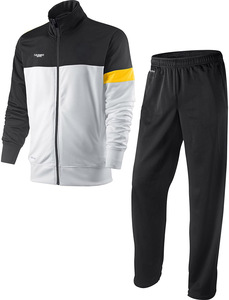 Ensemble de survêtement gris léger réversible Combinaison de jogging à séchage rapide avec design et logo personnalisés comprenant un pantalon chemise de grande taille - Product Image 5