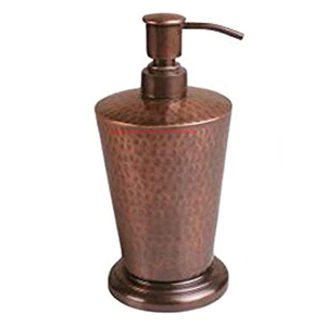 Distributeurs de savon liquide en cuivre et métal, personnalisés, vente d'usine OEM, en vente en gros et en fournitures, 4 pièces - Product Image 1