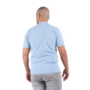 100% algodón personalizado hombres algodón bajo MOQ impresión y logotipo bordado para Polos - Product Image 3