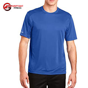 Camiseta de manga corta para hombre atlética Camiseta para hombre Camiseta de manga corta de algodón - Product Image 3