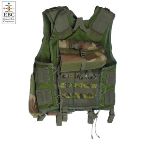 Bán buôn bánh chiến thuật vest với đài phát thanh & đạn Pouch OEM Hệ thống an toàn phát hành nhanh chóng vest tùy chỉnh Hook & vòng lặp tính năng - Product Image 2