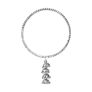 Bracelet indien avec strass en cristal, ensemble de bijoux traditionnel, style bohémien, idéal pour mariage - Product Image 4