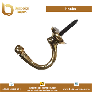 Crochet à bout sphérique de conception moderne du milieu du siècle finition en zinc de grande taille la plus vendue fournisseur répertorié pour les acheteurs en vrac - Product Image 2