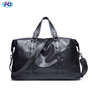 Bolso de viaje para hombre, Maleta de viaje a la moda, impermeable, de gran capacidad, de cuero sintético de alta capacidad - Product Image 2