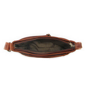 Women <b>Lady</b> Shoulder Genuine Leather Handbag Custom Logo Custom Color & Size Zipper Closure Portable High Quality Wholesale - Product Image 6