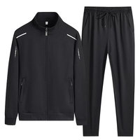 Ensemble de survêtements décontractés pour hommes Spring Brand, imprimé personnalisé, à capuche, 100 % coton, respirant, coupe-vent, léger
