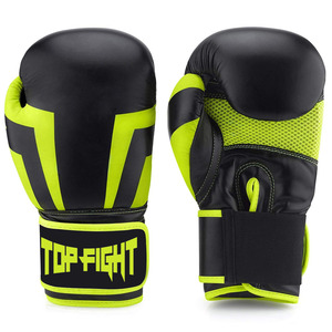 Ventas calientes Guantes de boxeo con cordones Guantes de competición de boxeo de buena calidad Correa de muñeca ajustable Guantes de boxeo hechos a medida - Product Image 6