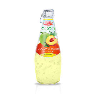 Private Label Coconut Water 290ml in Glass Bottle Fresh Natural 100% Pure Healthy No Sugar - Product Image 5