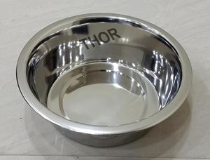 Medium Size Stainless Steel Dog & <b>Cat</b> Bowl Chrome Polished Office & Home Decor Pet Bowls & <b>Feeders</b> - Product Image 2
