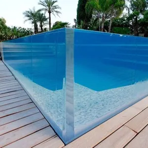 Swimmingpool duvar piscine pleksiglas yüzme havuzu