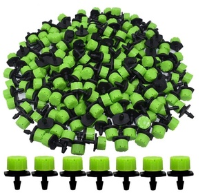 Sistema de <span class=keywords><strong>riego</strong></span> <span class=keywords><strong>por</strong></span> <span class=keywords><strong>goteo</strong></span> ajustable para jardín, Micro aspersor de 8 agujeros, emisor de agua para agricultura, gotero, gran oferta - Product Image 1