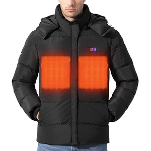 High Quality OEM Custom Waterproof <b>5V</b> <b>Battery</b> Heated Puffer Jacket for Winter Unisex Outdoor Wear - Product Image 1