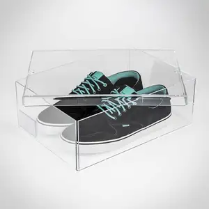 Clear Acrylic Shoe Storage Boxes