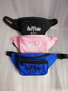 Riñonera deportiva unisex con logotipo personalizado, cinturón ajustable de moda, bolso de cintura, bajo pedido mínimo, venta al por mayor - Product Image 4