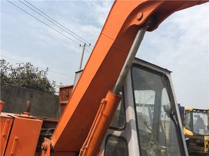 Utilisé Roue HITACHI EX60-1 Pelle, japon utilisé pelle hitachi 60-1 pelles sur pneus Offre Spéciale - Product Image 6