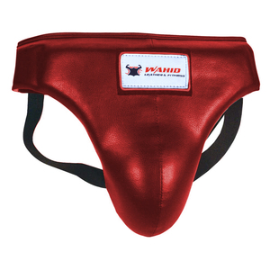 PU <b>Leather</b> Shell Groin Guard for Boxing, Muay Thai and Martial Arts, Cup <b>Protector</b> for Kickboxing and Training - Product Image 3