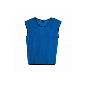 100% maille Pro unisexe football entraînement gilet haut bavoir Style Stock fonction imprimé Logo adultes taille personnalisable entraînement sportif - Product Image 1