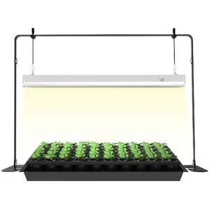 Newest Indoor Farming Led Grow Light Microgreen Hydroponic System Growlights Stand Light Stand