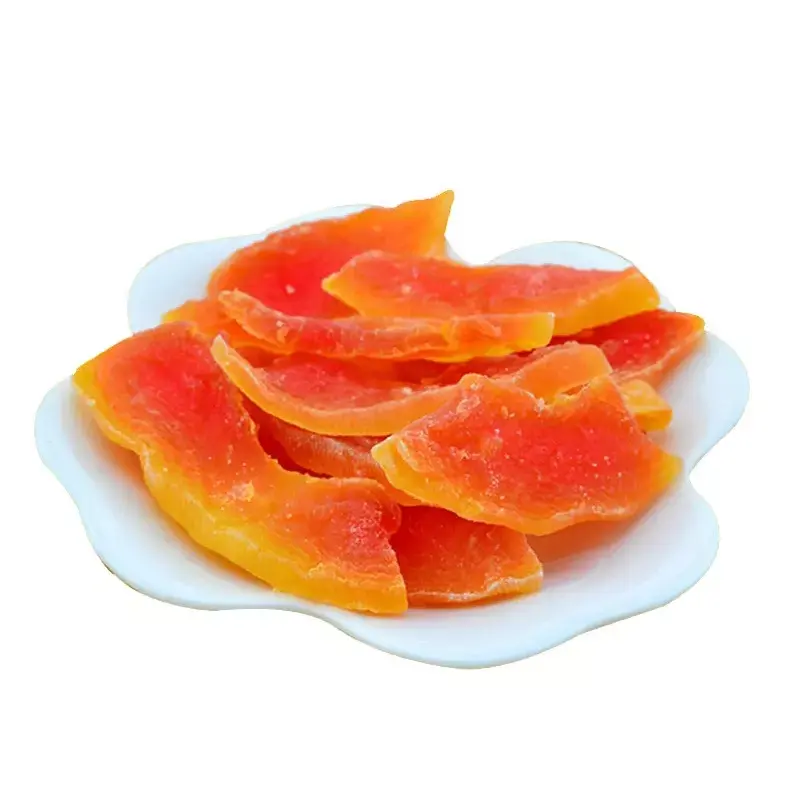COMPETITIVE PRICE FROM FACTORY NATURAL DRIED PAPAYA SLICE/ DEHYDRATED PAPAYA CUBE FROM VIETNAM//Rachel: +84896436456