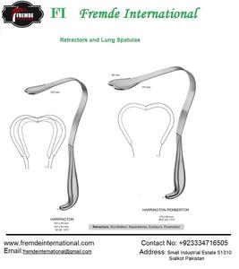 Retractores Harrington y Espátula Pulmonar & Retractor Harrington-Pemberton y Espátula Pulmonar con Certificación CE e ISO - Product Image 5