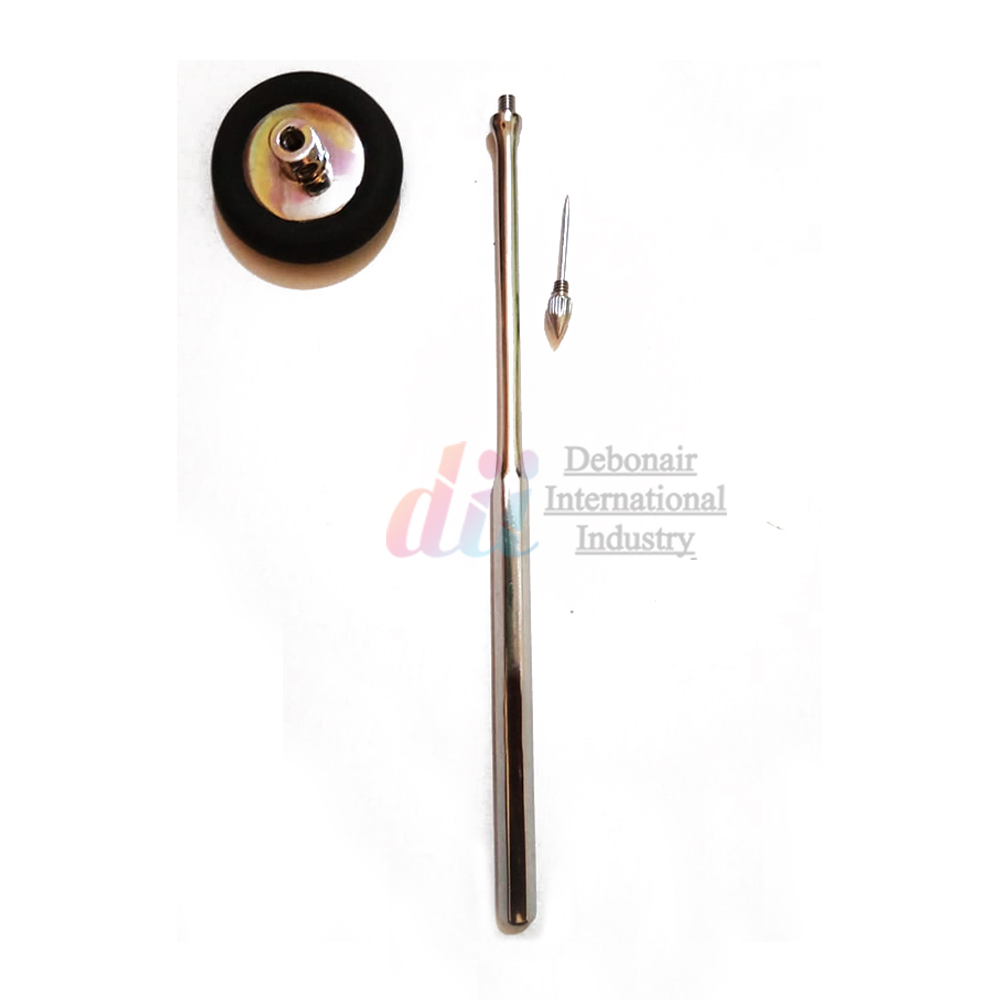 Диагностический Телескопический молоток Babinski 9 дюймов с иглой, медицинские молотки из нержавеющей стали