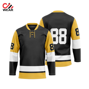 Maillot de hockey sur glace de vente chaude meilleur maillot de hockey sur glace de qualité fabriqué avec le meilleur matériel vêtements de sport maillot de hockey sur glace - Product Image 6