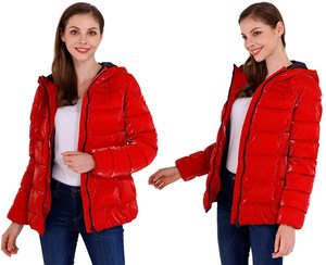 Chaquetas de burbujas para hombre, chaqueta de peso ultraligera, de longitud delgada, 100% de poliéster, moda de otoño e invierno - Product Image 3