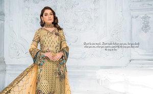 Robe Salwar Kameez en mousseline de soie de haute qualité pour adultes vêtements de fête pour femmes de style indien et pakistanais - Product Image 3