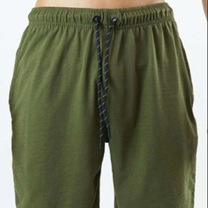 Shorts pour hommes, culotte décontractée, poches de fermeture éclair, en molleton - Product Image 1