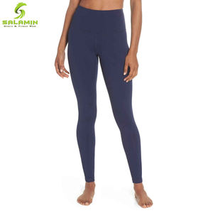 Mallas Premium de cintura alta para mujer, tela transpirable que absorbe la humedad, estilo informal con pretina antideslizante - Product Image 5