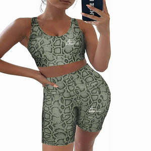 Ensembles de yoga imprimé fantaisie pour femmes, Fitness, Slim, sans couture, offre spéciale, été, 2019 - Product Image 3