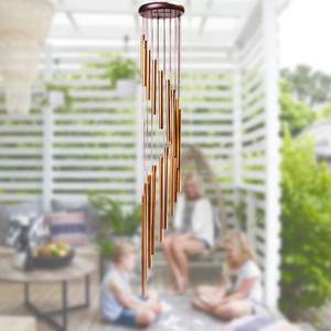 Spiral Handcrafted Memorial Sympathy Wind Chime Outdoor Wind Chime Aluminium Wind Chime Handmade <b>Garden</b> <b>Ornament</b> - Product Image 2