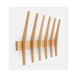 Rustic <b>Wall</b> <b>Coat</b> <b>Rack</b> Clothes Hanger Lingving Room/ Bedroom - Closet Wooden Hooks - Product Image 6