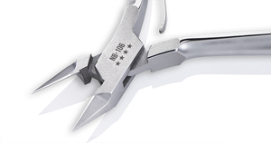 Pince à ongles professionnelle en acier inoxydable NB-106 chromé pour salon de manucure - Product Image 6