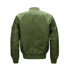 Chaqueta Bomber Varsity Unisex de Lana/Poliéster Satinado para Invierno, Venta al Por Mayor OEM, Colores y Logotipo Personalizados, Resistente al Viento y Transpirable - Product Image 2